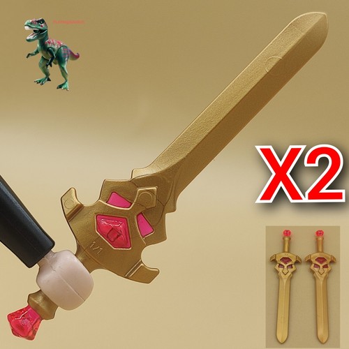 Playmobil épée or - x2,